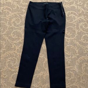 Ann Taylor side zip ponte knit skinny pants